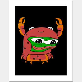 Pepe Crab Costume Apu Posters and Art